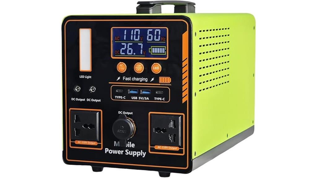 high capacity portable power