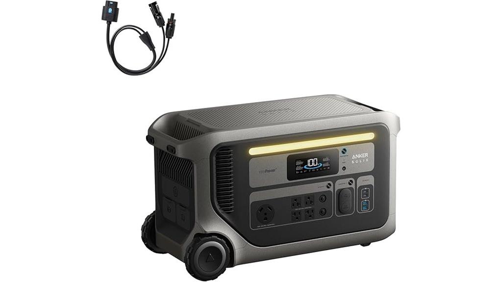 high capacity portable power station