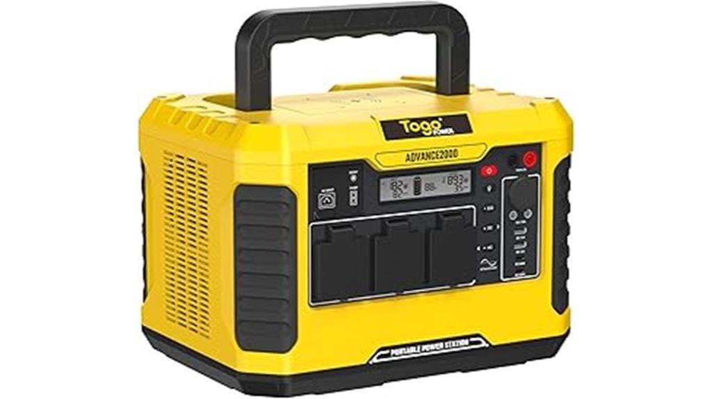 high capacity portable power