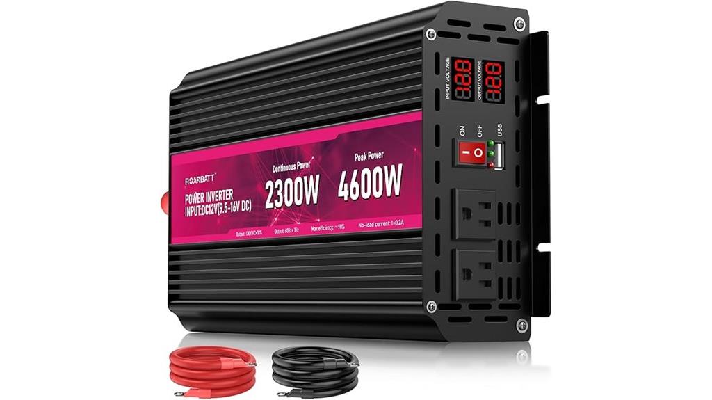 high power inverter features