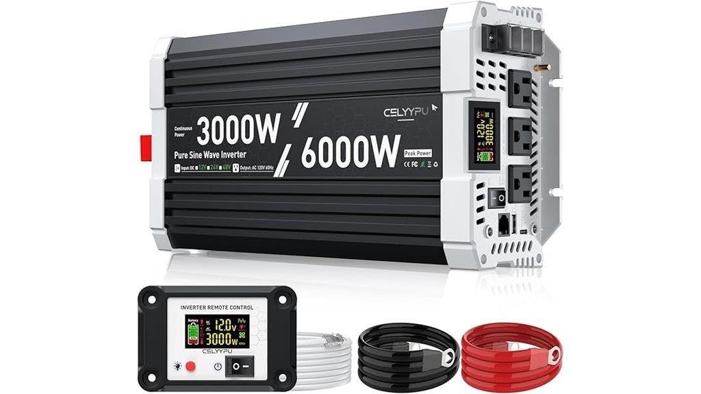 high power inverter features