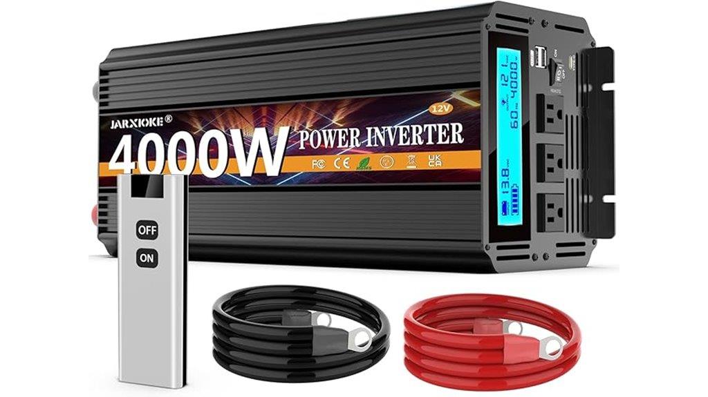 high power inverter with usb