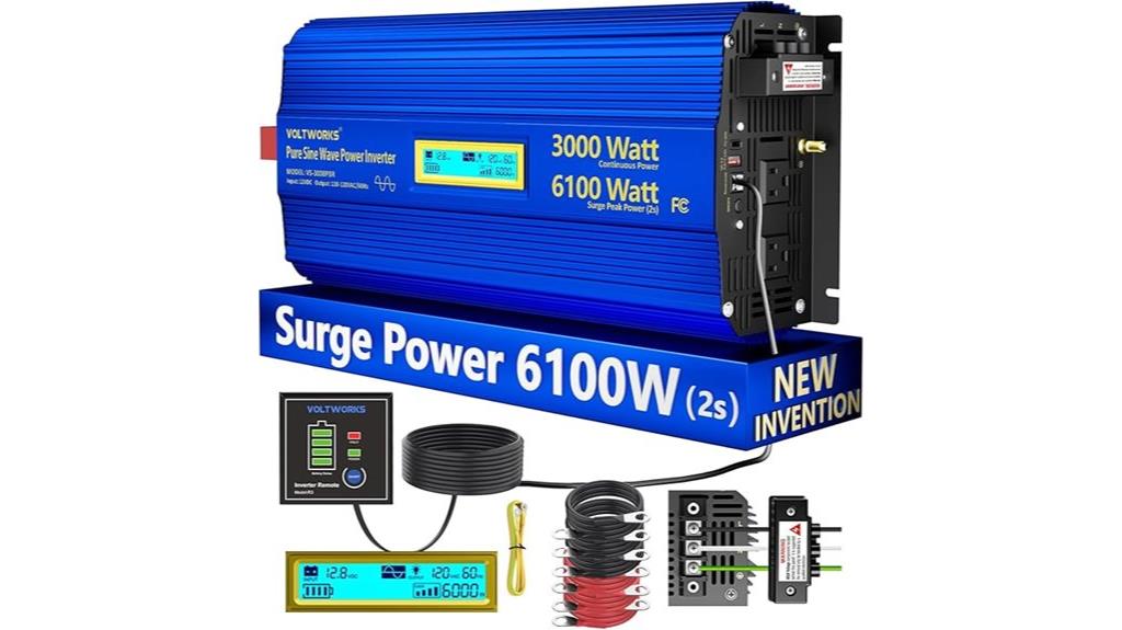 high power pure sine wave