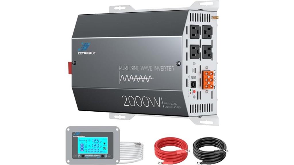 high power pure sine wave