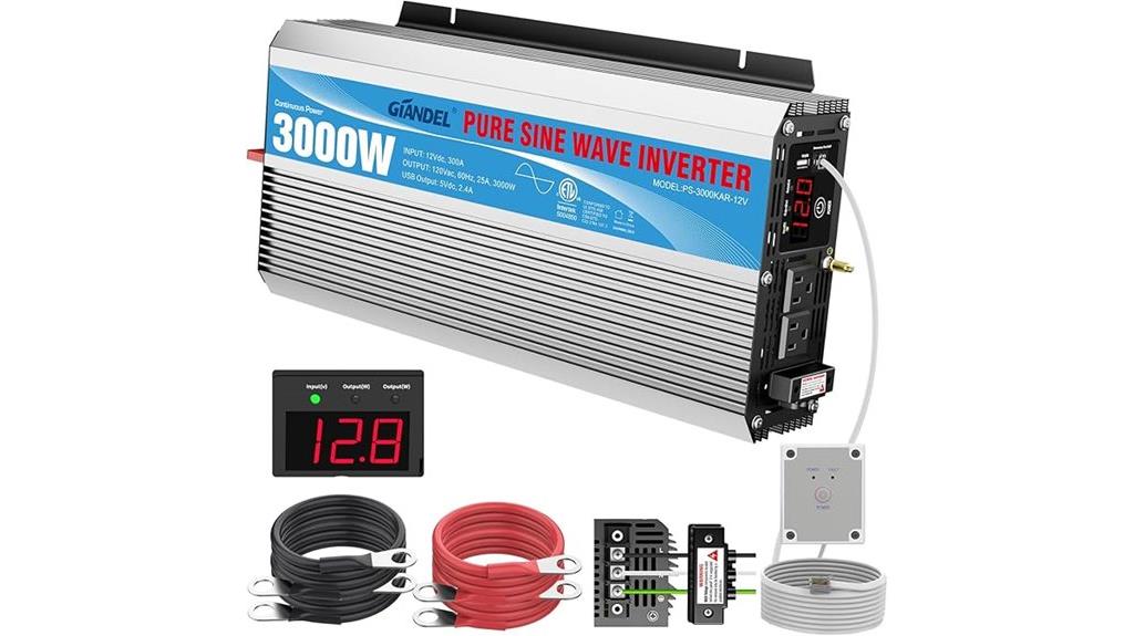 high power pure sine wave