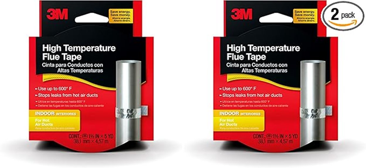 high temp flue tape pack