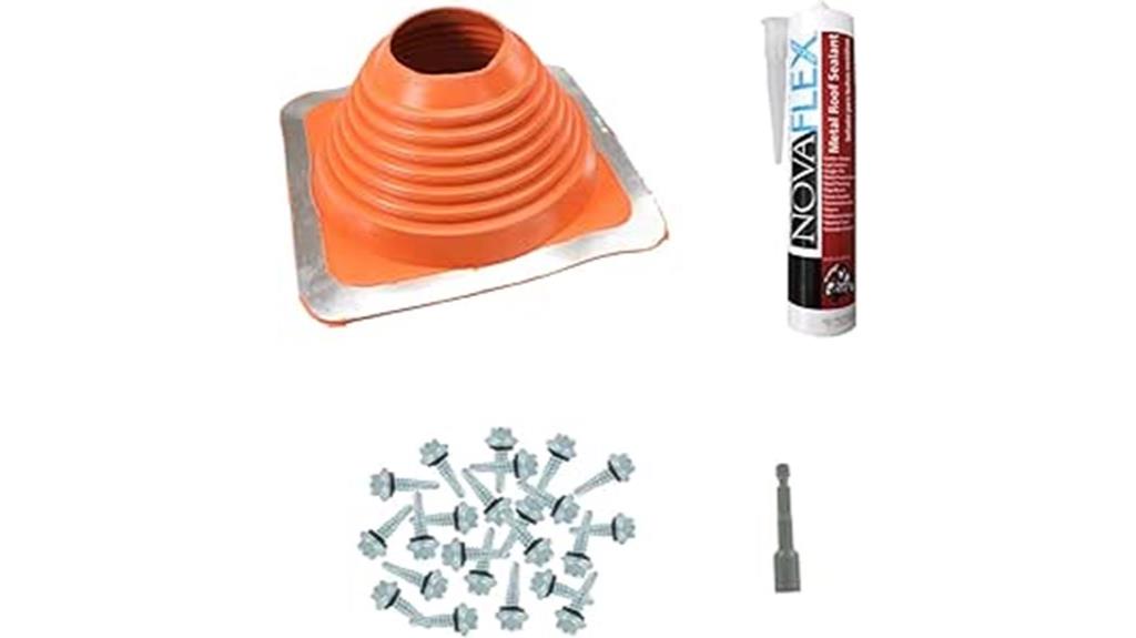 high temperature roof pipe flashing