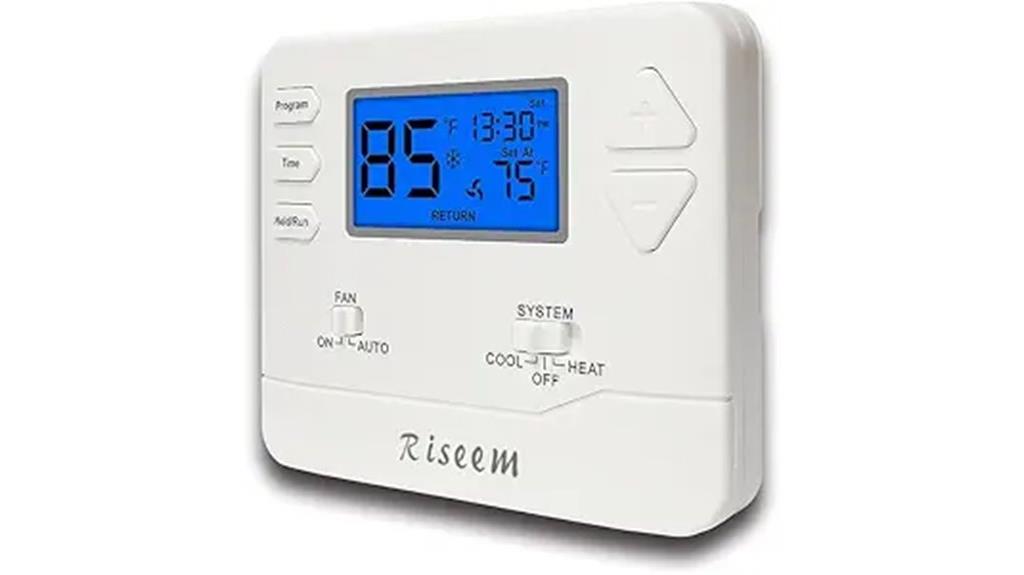 home 5 1 1 programmable thermostat