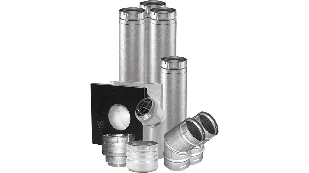 horizontal 4 inch vent heater