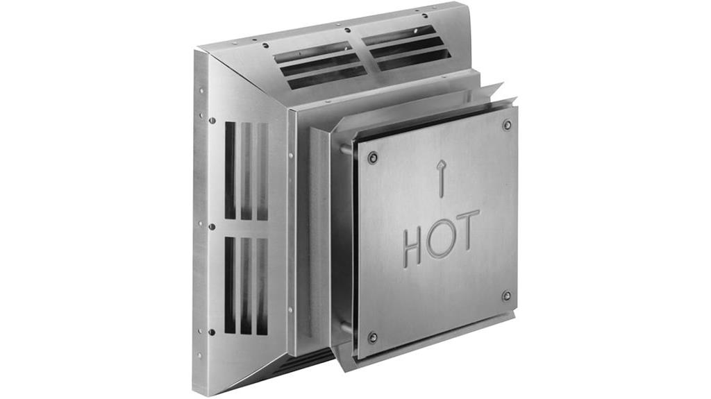 horizontal square vent cap