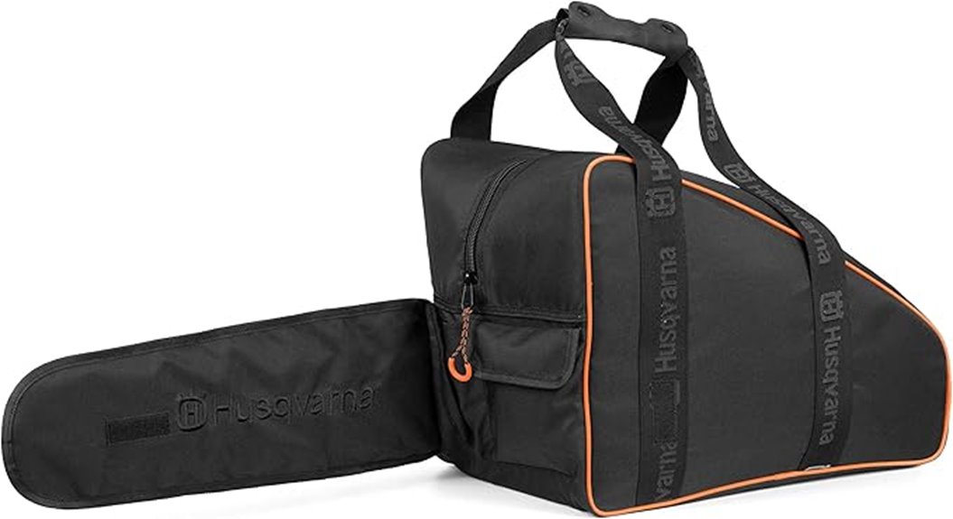 husqvarna chainsaw equipment bag