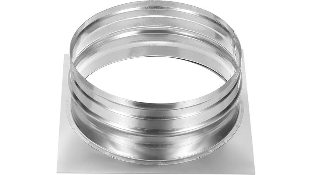 hvac duct connector flange