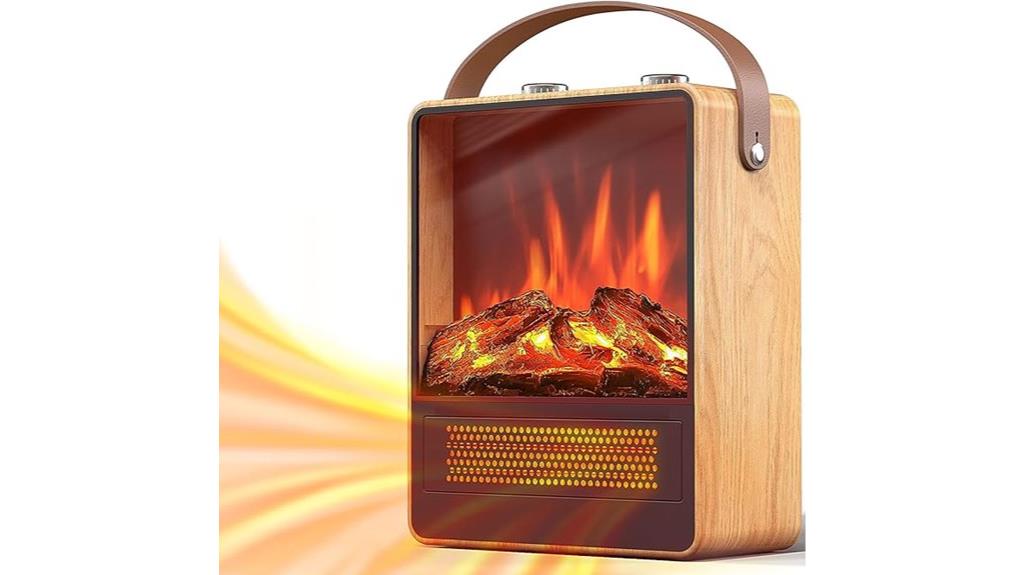 indoor electric fireplace heater