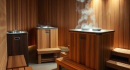 indoor sauna wood heaters