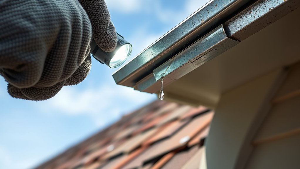 inspect identify repair flashing