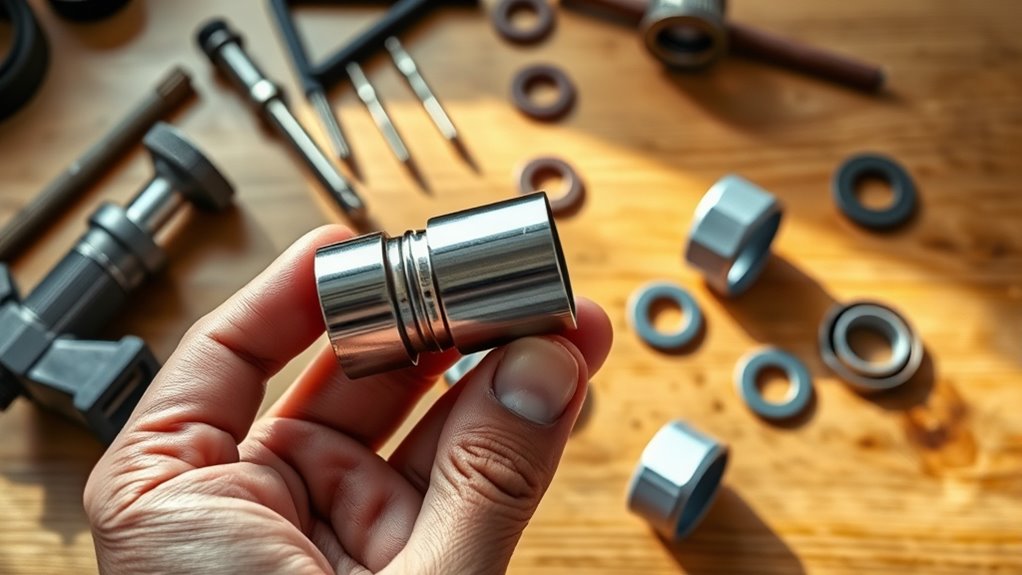 installing a double wall connector