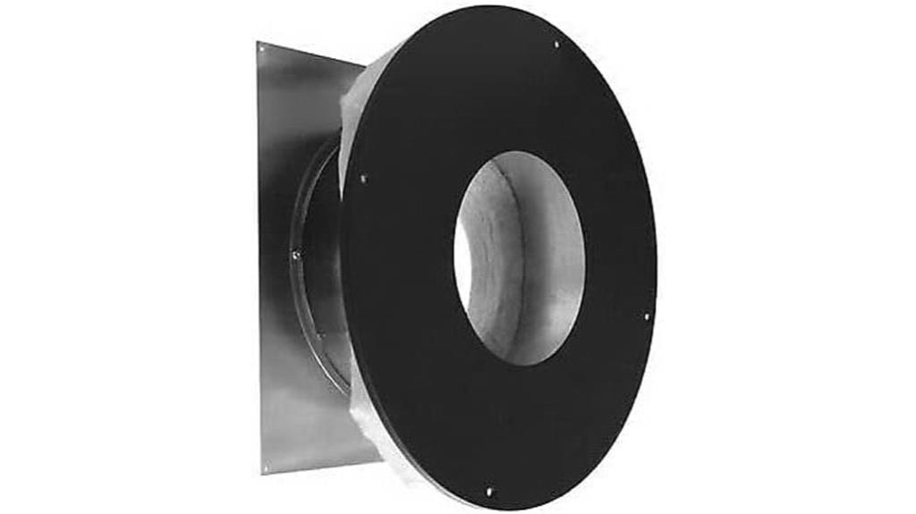 insulated 6 inch wall thimble