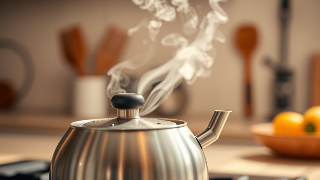 kettle steam humidifier method