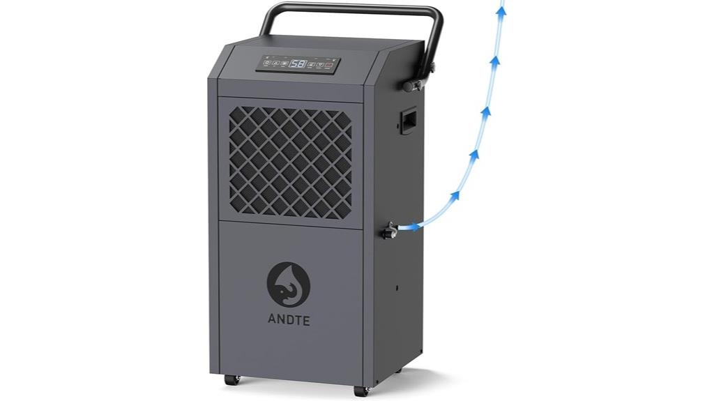 large capacity basement dehumidifier