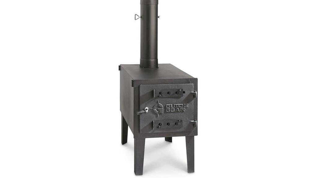large outdoor wood stove