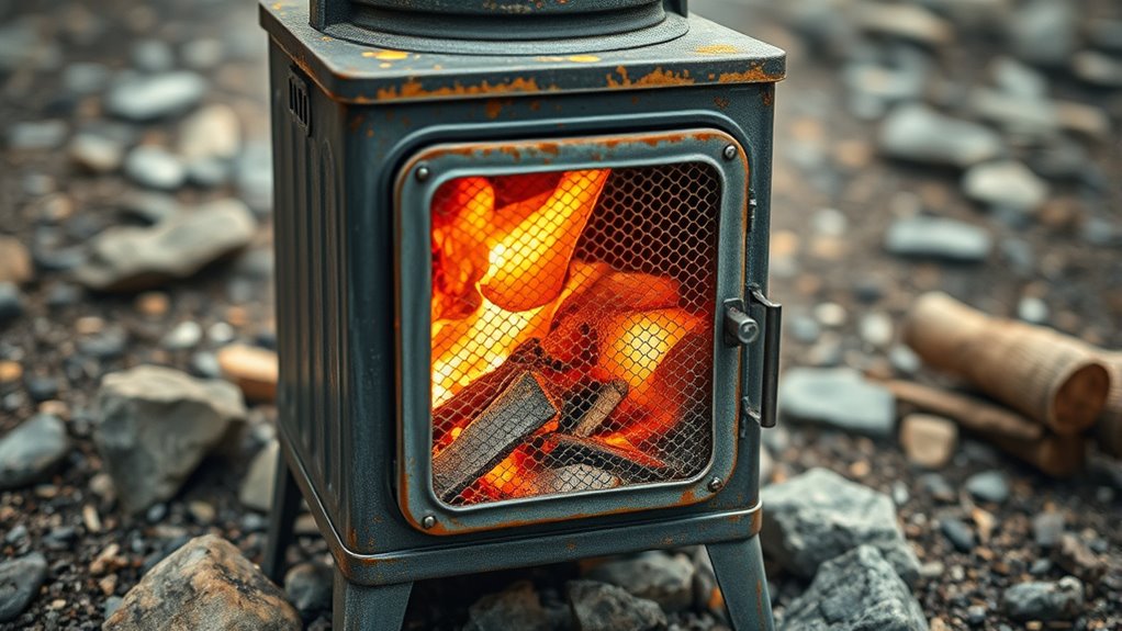 large portable camping stove