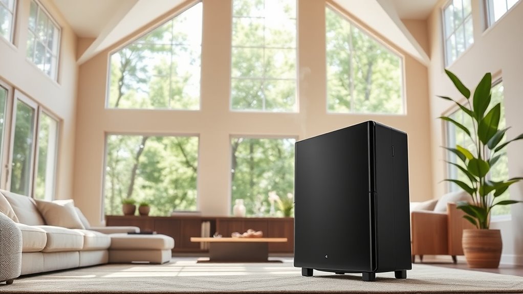 large room humidifier features