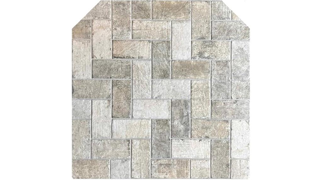 large square hearth pad