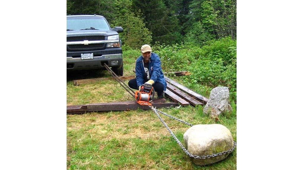 lewis chainsaw winch