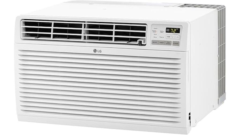 lg 9800 btu wall ac