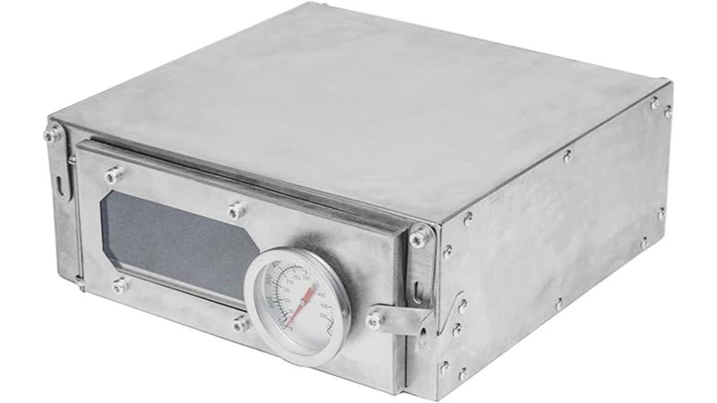 lightweight titanium camping oven