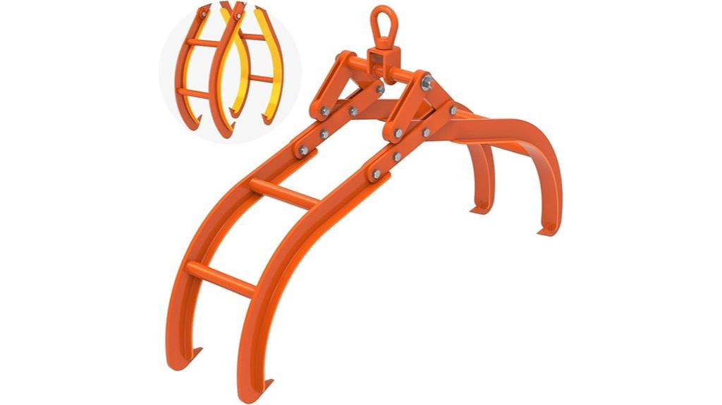 logging tongs for heavy equipment