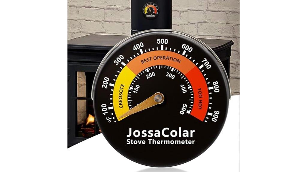 magnetic pipe mount thermometer