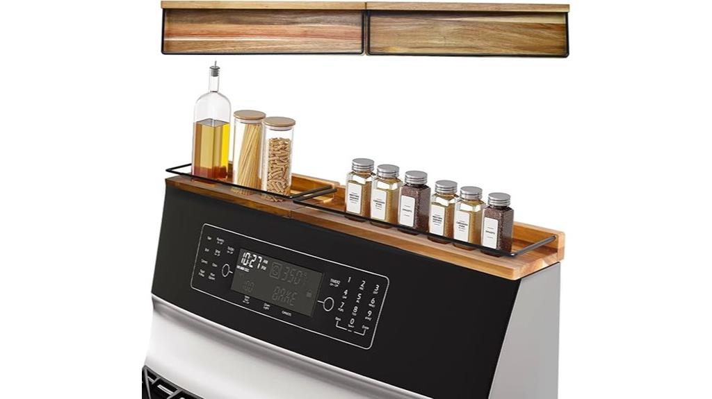 magnetic stove top storage