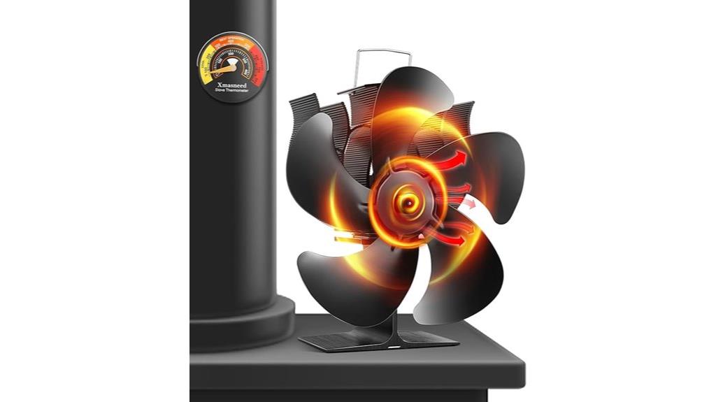 magnetic thermometer wood stove