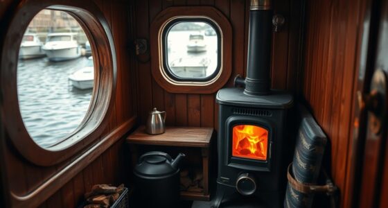 marine wood stove heating