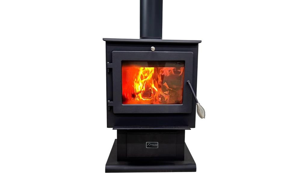 medium wood stove heating