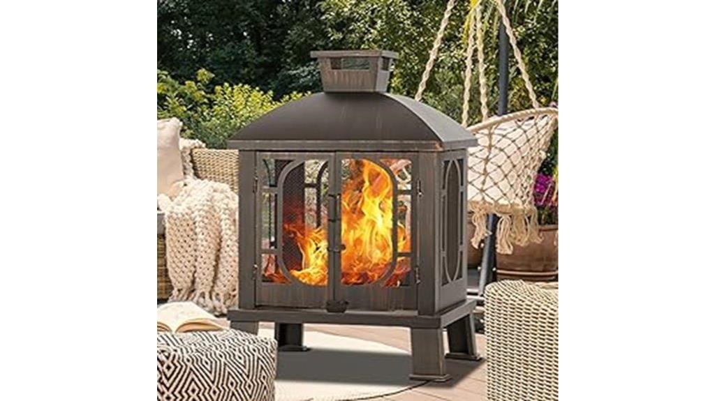 metal outdoor fire pit