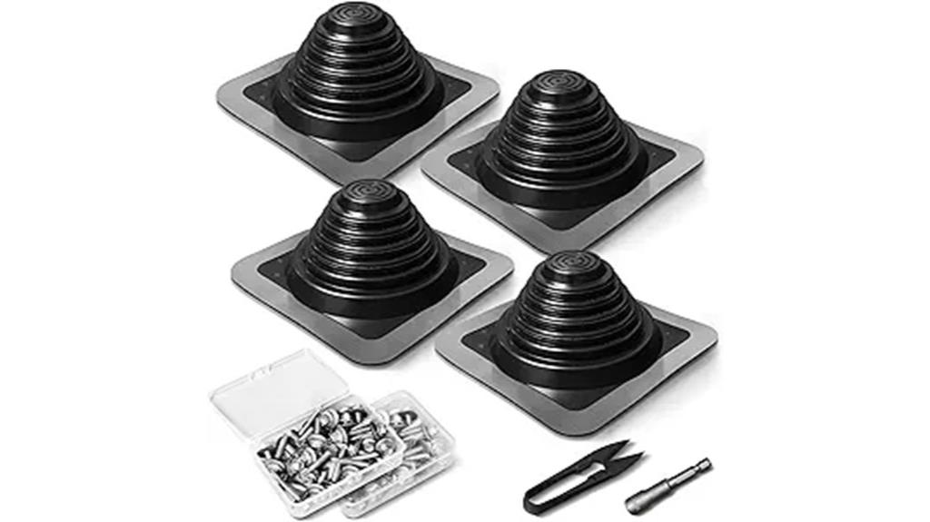 metal roof vent flashing kit