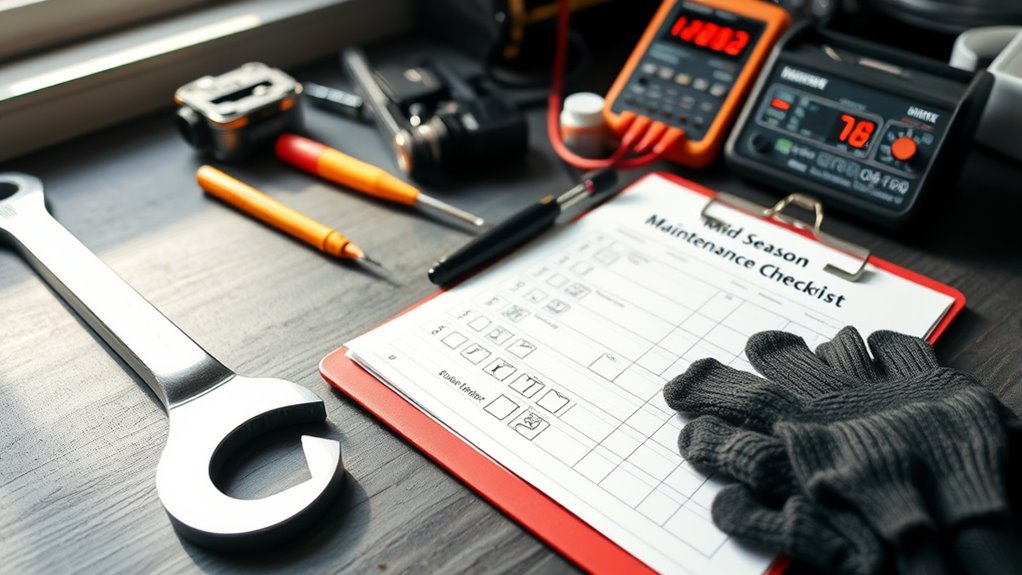 mid season equipment maintenance