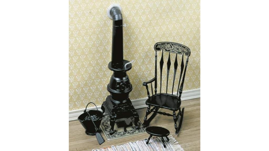 miniature dollhouse stove