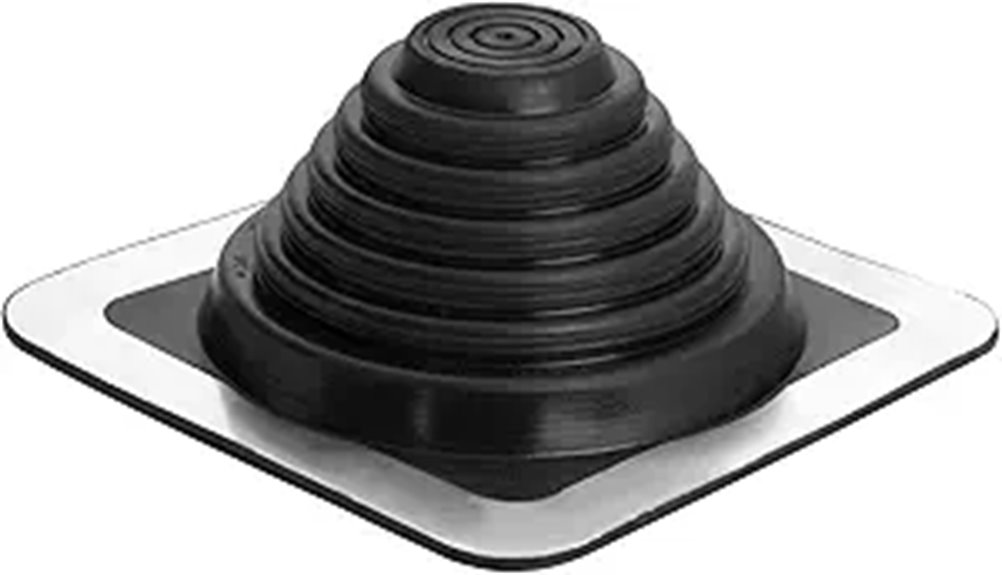 oatey roof flashing dimensions