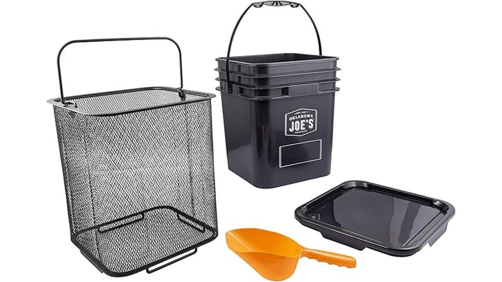 oklahoma joes pellet bucket