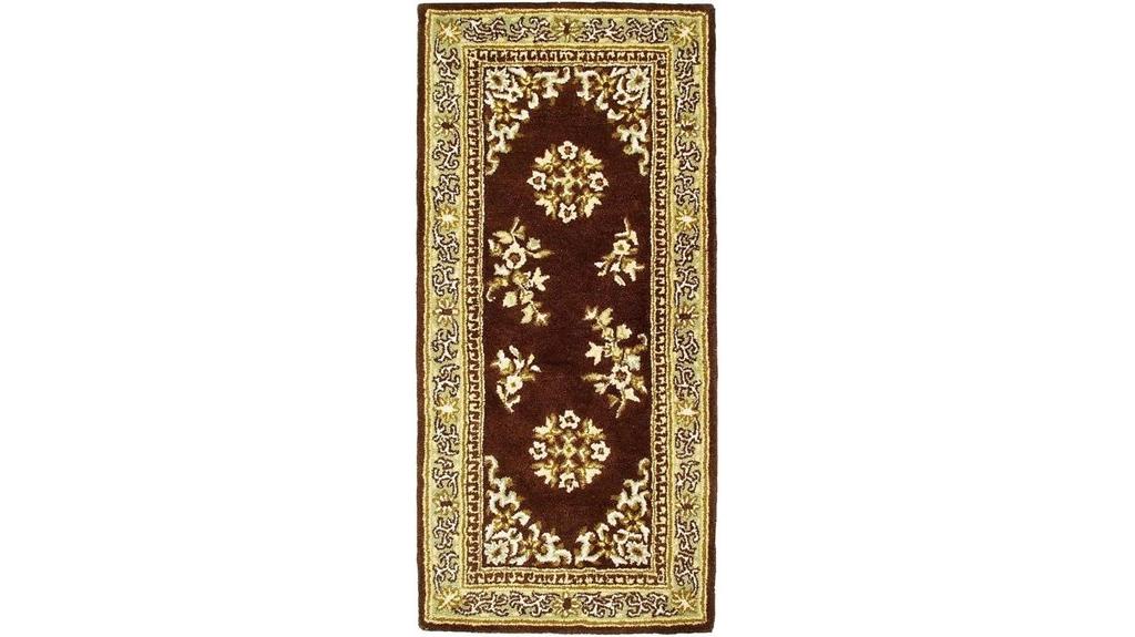 oriental wool hearth rug