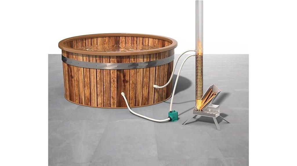 outdoor hot tub heater