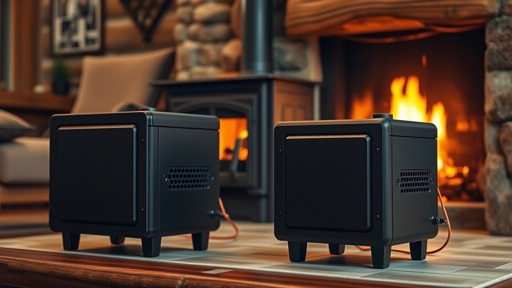 pellet stove battery backups