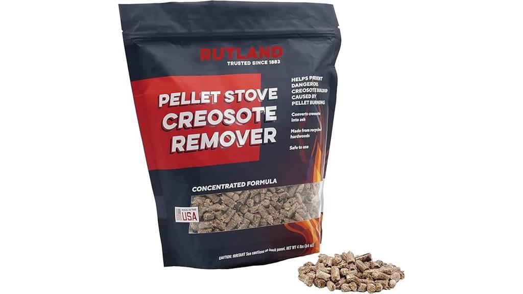 pellet stove creosote remover