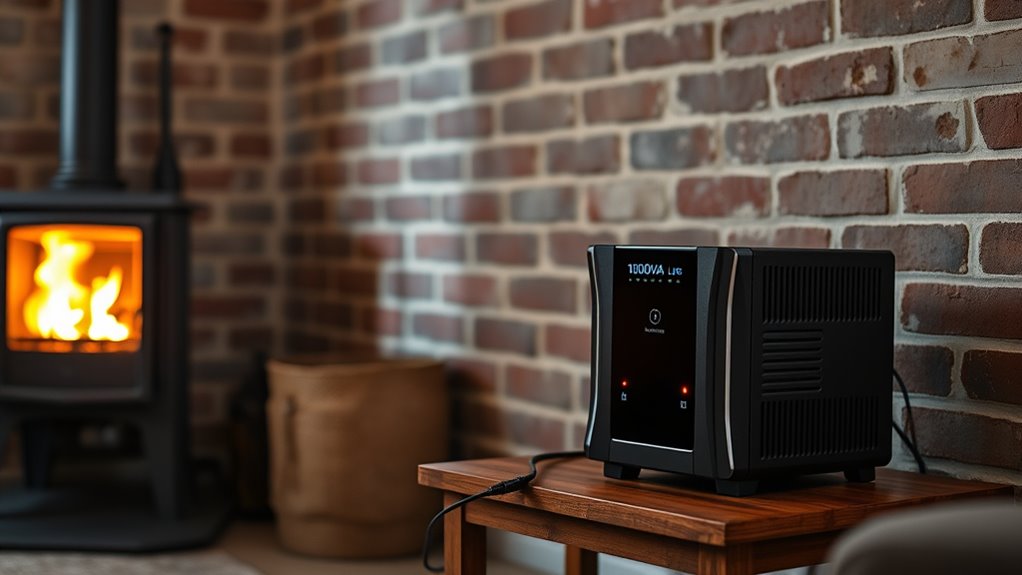 pellet stove ups options
