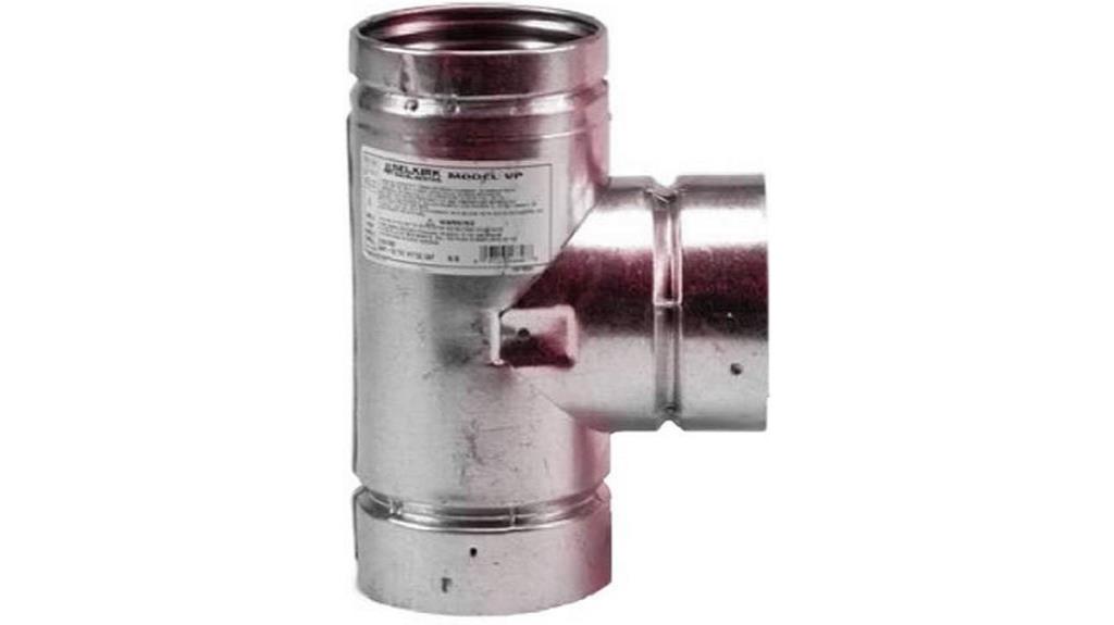 pellet vent tee cap