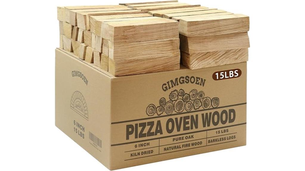 pizza oven wood logs