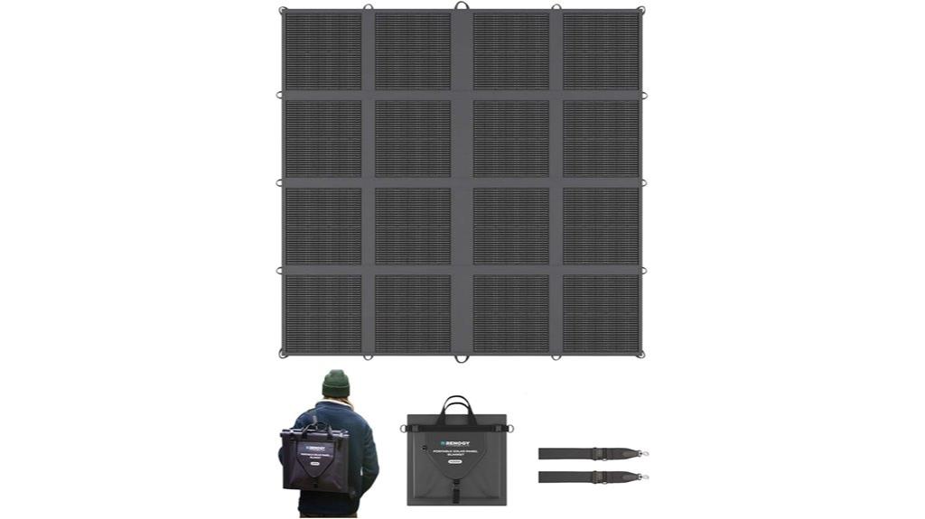 portable 400w foldable solar panel